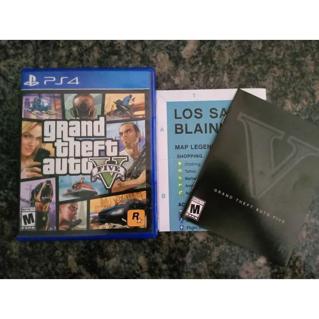 Grand Theft Auto V (gta V) - Ps4 Físico