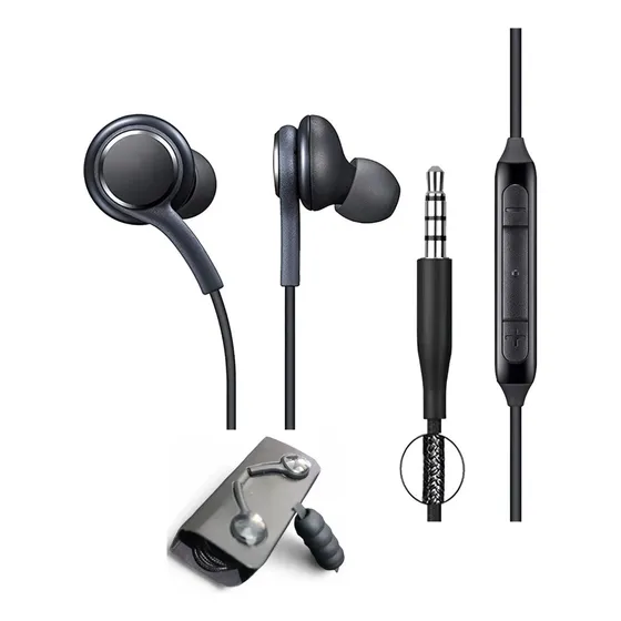 Fone Premium Cabo Trançado Reforçado Microfone 1.2m P2 3.5mm