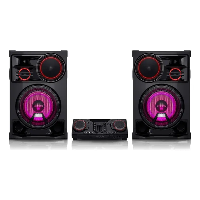 Minicomponente LG Xboom Cl98 Con Karaoke Y Efectos De Dj Negro 3500 W