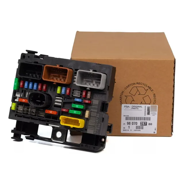 Caja Fusiblera, Caja Bsm, Citroen C4, C4 Lounge, Original