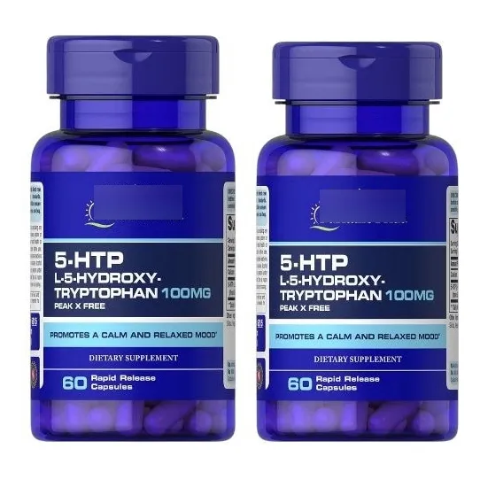 5 Htp   100 Mg  120 Capsulas  Envio Gratis