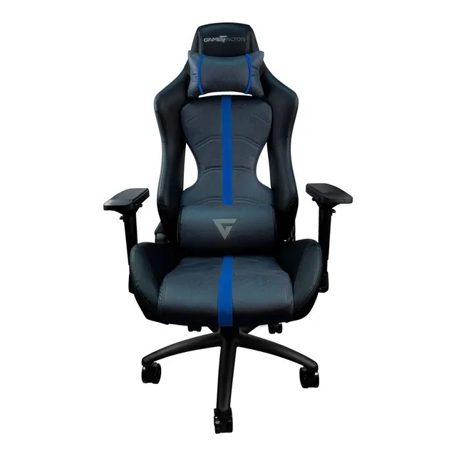 Silla Gamer Game Factor Cgc650 Soporta 150kg Cojín Lumb /v Color Negro