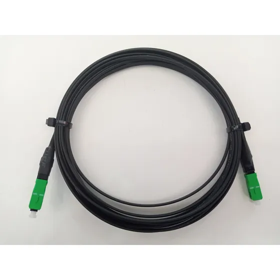 Cable Fibra Optica Exterior Tipo Drop 2 Hilos 200 Mts Sc/apc
