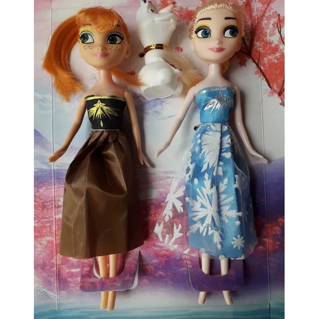 Frozen Ana Elsa Y Olaf Pack De Muñecas Economicas