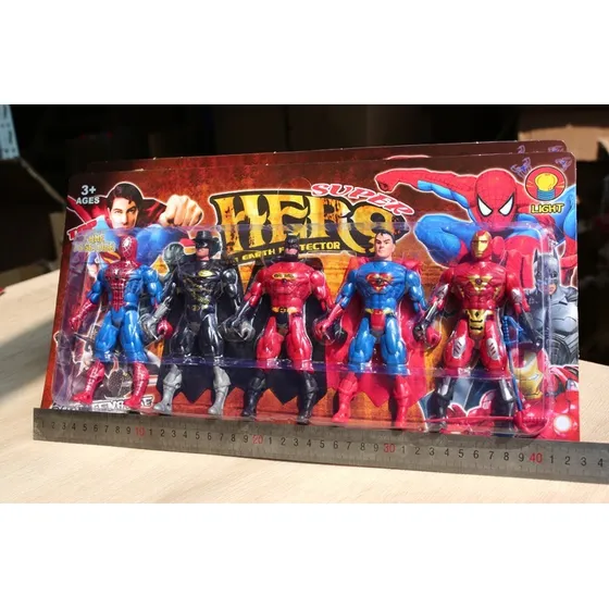 Muñeco/ Marvel Superheroes Surtidos Para Niños 6 Pulgadas