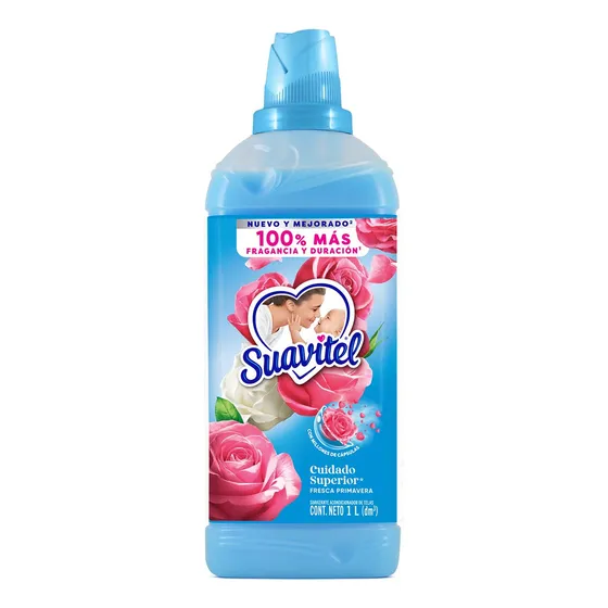 Suavizante Suavitel Cuidado Superior Fresca Primavera 1 L