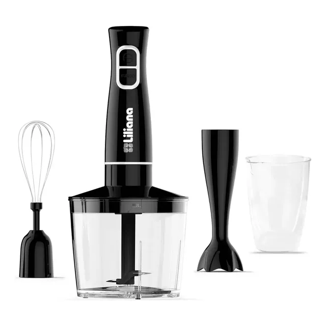 Multiprocesadora Liliana Mixer Ah330 450w Negra Negro