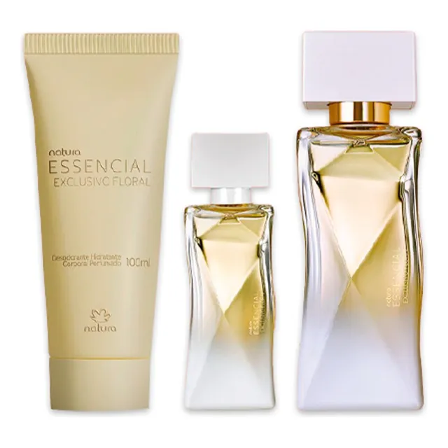 Essencial Exclusivo Floral Perfume Mujer Hidratante Y Mini