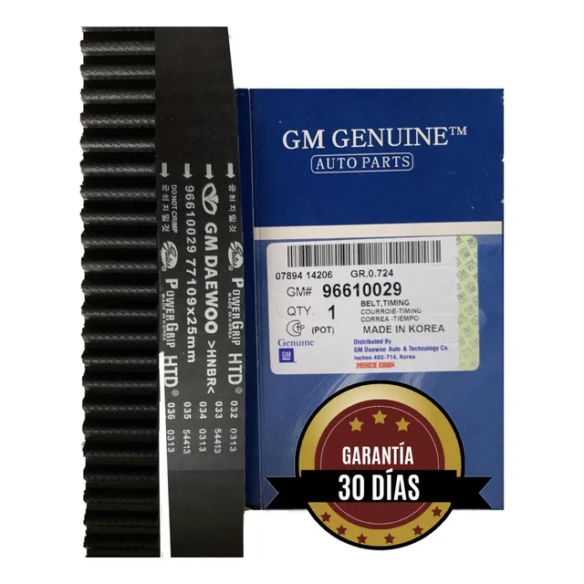 Correa De Tiempo Spark Nomada Zoyte  109 Dientes