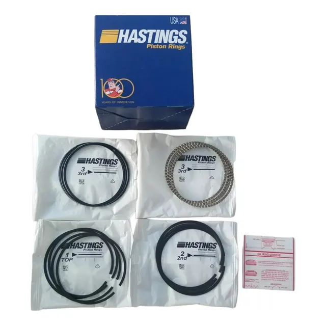 Anillos Luv Dmax 3.5 Grueso Grueso Std 020 030 Hastings