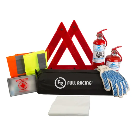 Kit De Seguridad Para Autos 7 En 1 Balizas Chaleco Botiquin