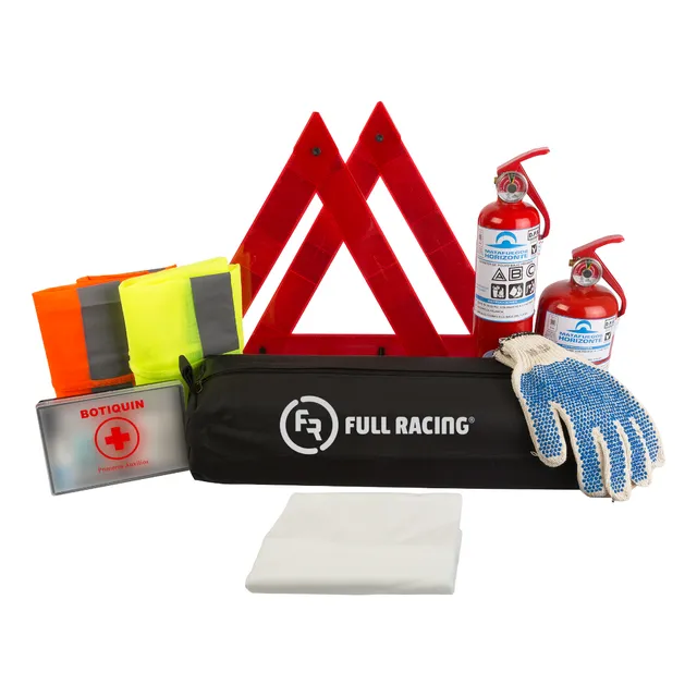 Kit De Seguridad Para Autos 7 En 1 Balizas Chaleco Botiquin