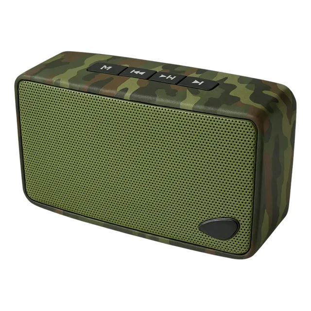 Parlante Portatil Bluetooth Netmak Nm-war Camuflado