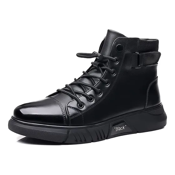 Botas Martin Antideslizantes Impermeable De Moda Para Hombre