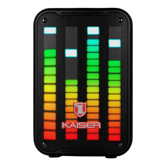Bafle Kaiser 8 Pulgadas Msa-0108 Color Negro