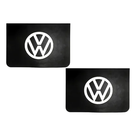 2 Parabarro Lameiro Dianteiro Caminhão Volkswagen 49 X 30cm