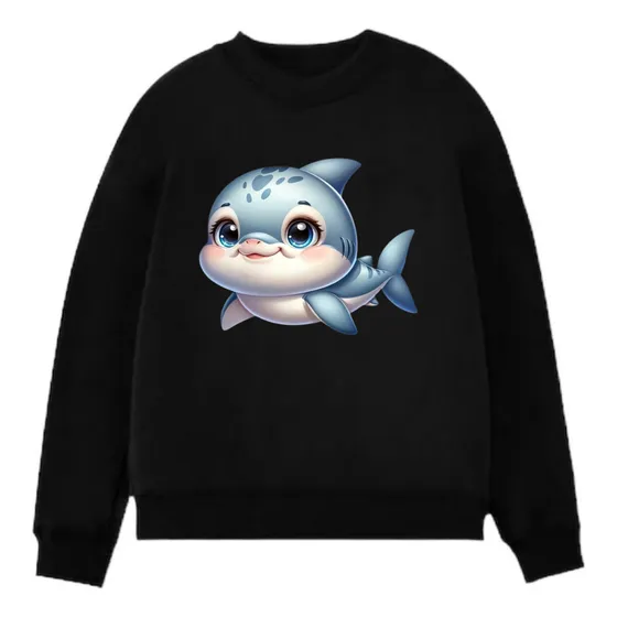 Moletom Gola Careca Infantil Algodão Estampado Dtf