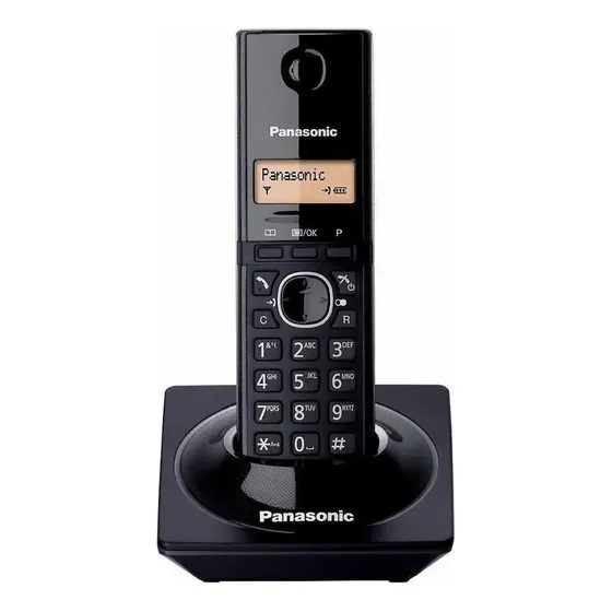 Telefono Inalambrico Panasonic con Captor 1 Año Color Negro | Cuotas sin interés