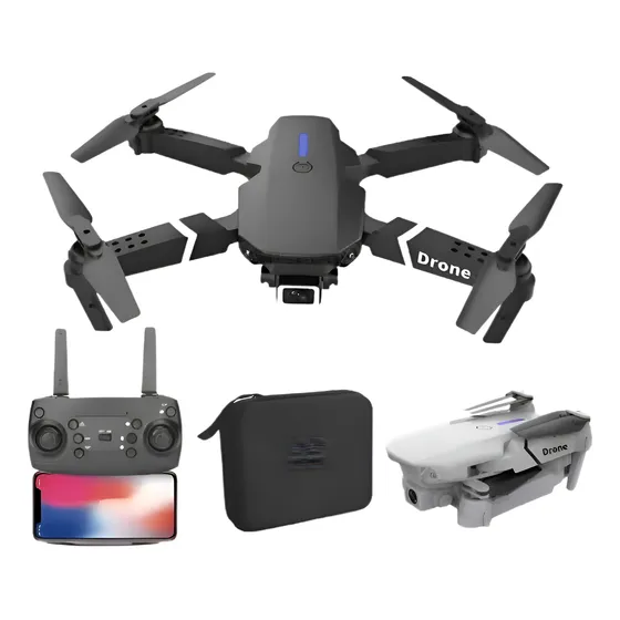 Drone Con Control Remoto Grabacion Hd Modo Altitud Giro 360