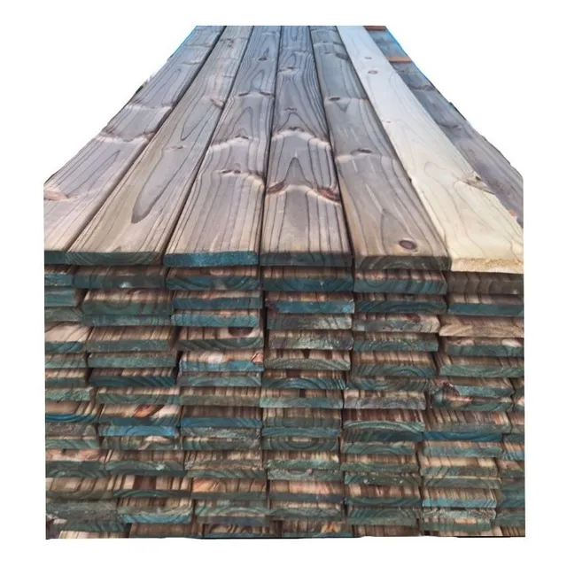 Tabla Deck Pino Nacional 1x6x330 Mym.