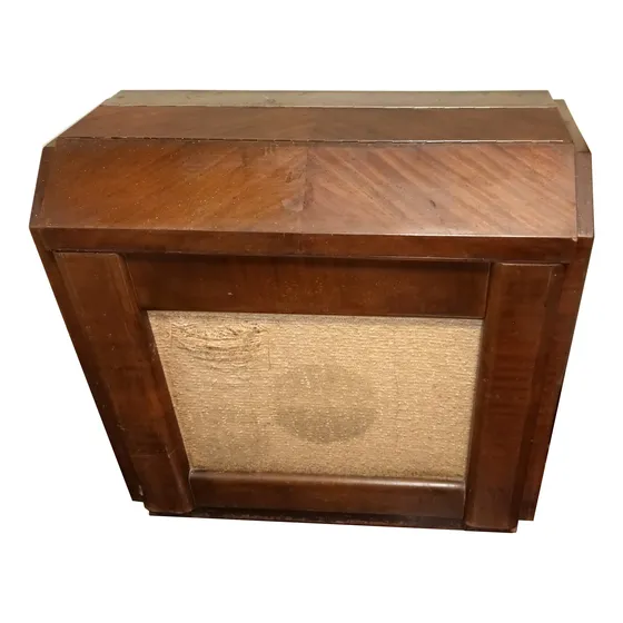 Mueble De Radio Combinado A Válvulas Antiguo
