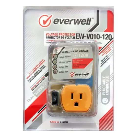 Protector De Voltaje 110v Aire Acondicionado Nevera Everwell