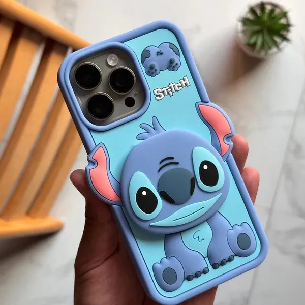 Case Funda Estuche 3d Pop-up Con Soporte Elefante iPhone 12
