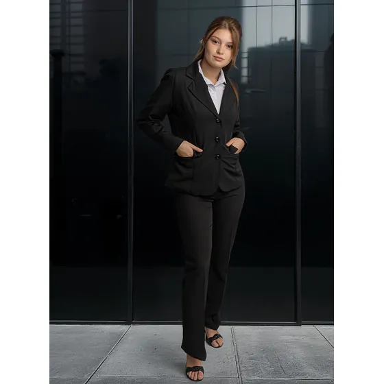 Pantalón De Vestir De Dama Semielastizado Uniformes Oficina 