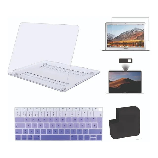 Carcasa Funda Set 5 En 1 Macbook Air 13 M1, Pro, M2