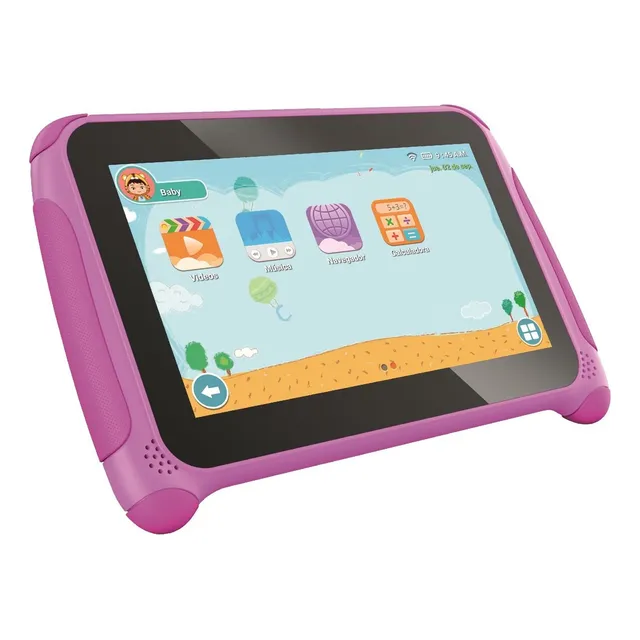 Tablet  Goldtech Kids 7  16gb Rosa 2gb De Memoria Ram