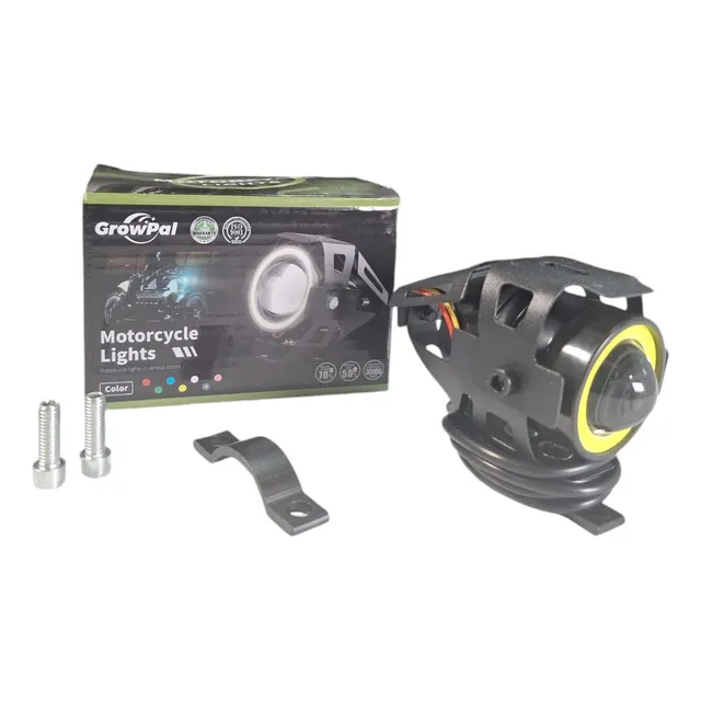 Faro Led U7 Exploradora Ojo De Angel Blanco Moto