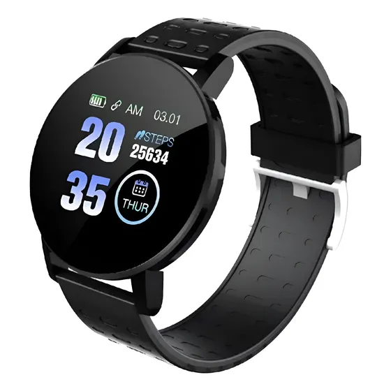 Reloj Smart Watch 119 Plus Notificaciones Inteligente Redes 