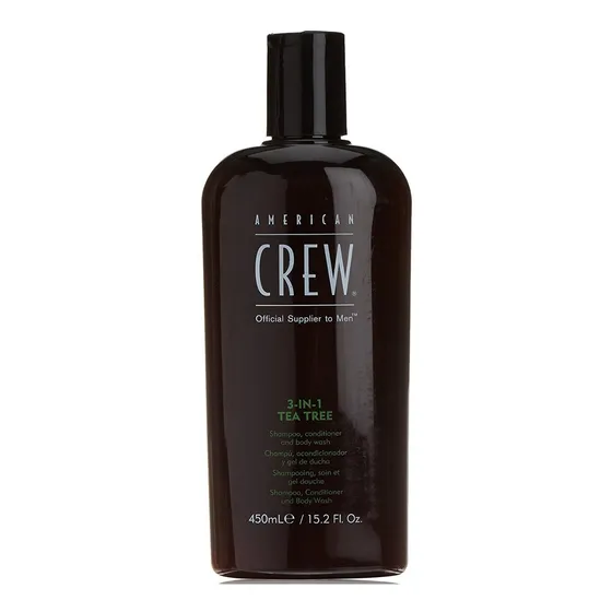 3 In 1 Tea Tree Shampoo Condition Bodywash American Crew Men