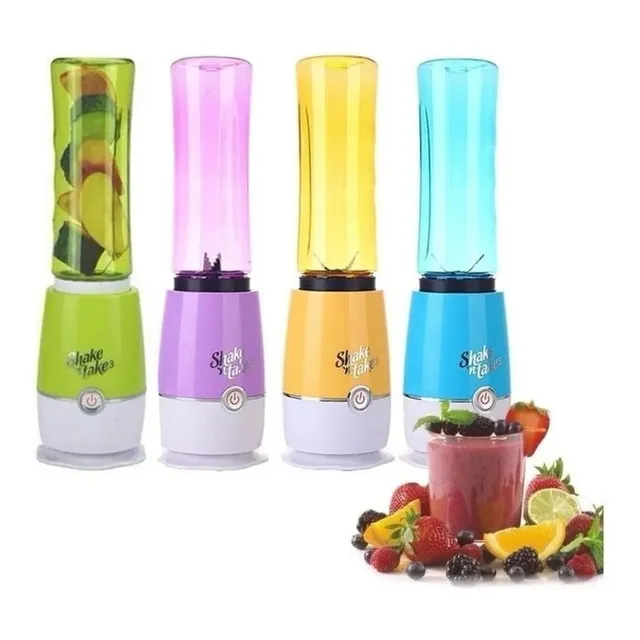 Licuadora Mini Mixer Portátil Shake N Take Batidos +2 Vasos
