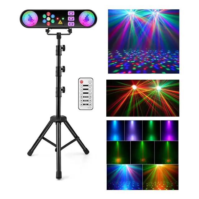 Tripie Pedestal Para Luces Profesional 1.5m Controlador Dmx