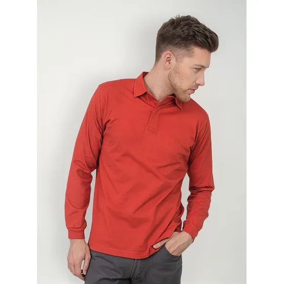 Chomba Howard Polo Larga Algodón Modelo Marmolejo Hombre
