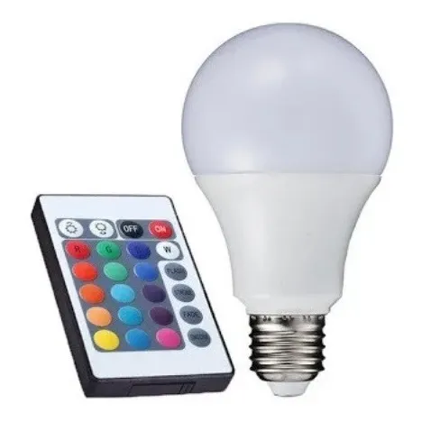 Bombillo Led Rgb Multicolor E27 7w
