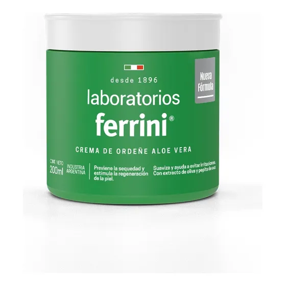 Ferrini Crema Ordeñe Aloe Vera X 200ml