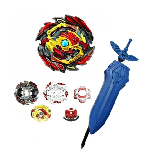 Beyblade Slingshock Dual Fafnir F4 E Rudr R4 Hasbro E4604