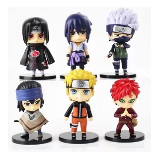 Naruto Sasuke Itachi Colección X 6 Figuras En Bolsa Naruto Sasuke Itachi Colección X 6 Figuras En Bolsa