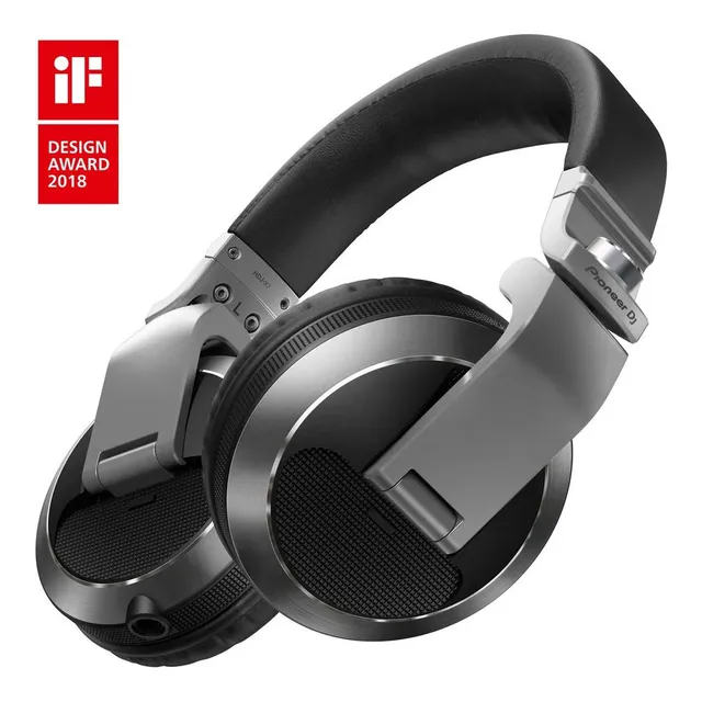 Auriculares Pioneer HDJ-X7 silver