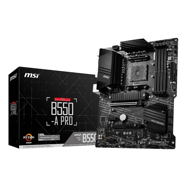 Msi B550-a Pro Proseries Plotardboard (amd Ryzen 5000, Am4, 