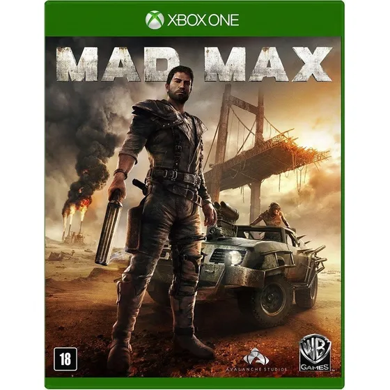 Mad Max Xbox One Mídia Física Envio Imediato Nf