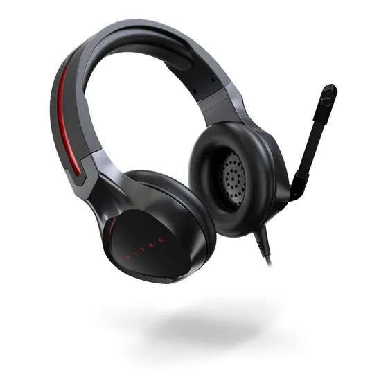 Acer NHW820 Headset Gaming +1000db+ 20hz + Mircrofono Color Negro