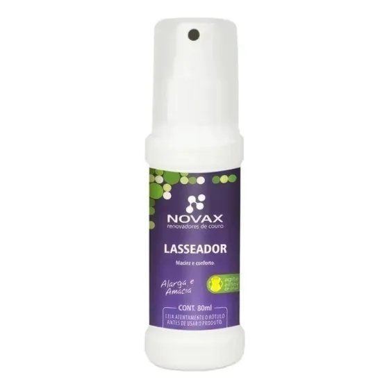 Laceador Couro Bota Sapato Amaciante Lasseador Calçados 80ml