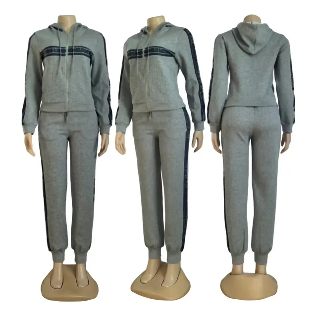 Conjunto Deportivo Hpc Mujer Pants Y Sudadera De Licra W04