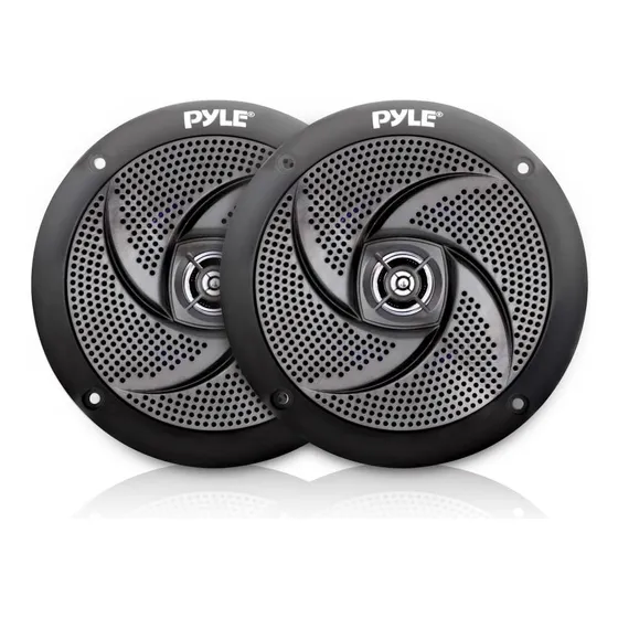Altavoces Marinos Pyle Resistente Al Agua 16.51 Cm, 2 Vías,