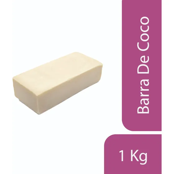 Jabon De Coco En Barra - 1 Kg - Uso Cosmético
