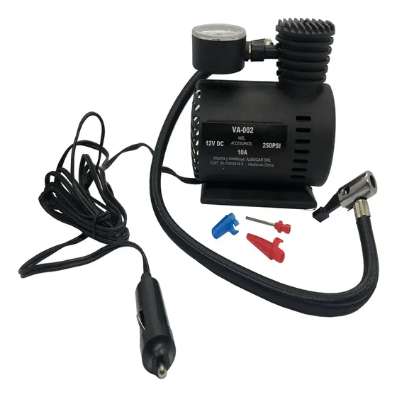 Compresor de aire mini portátil Iael VA-002 10L Color Negro