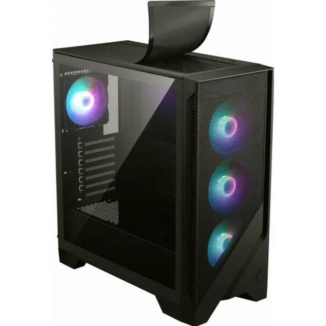 Msi Gabinete Mag Forge 320r Airflow Con Ventana Rgb,